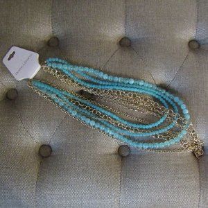 Draper's & Damon's Multi Chains & Bead Necklace